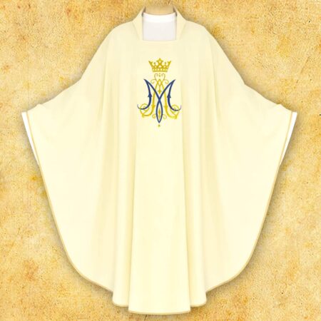 Ornat haftowany "Maryjny"