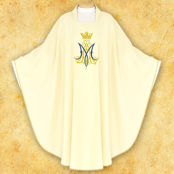 Ornat haftowany "Maryjny"