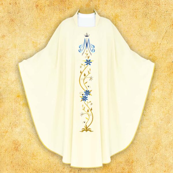 Ornat Haftowany "Maryjny"