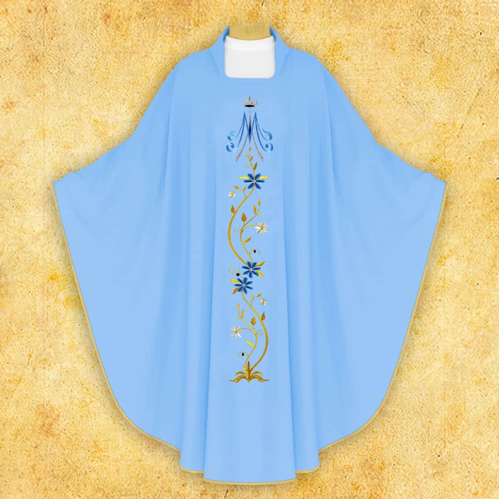 Ornat haftowany Maryjny