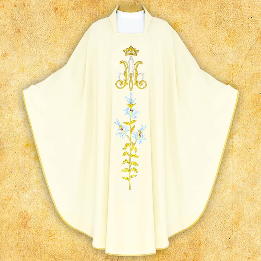 Ornat haftowany Maryjny