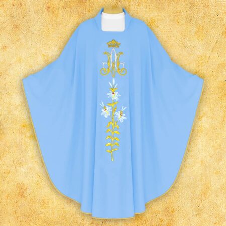 Ornat Haftowany "Maryjny"