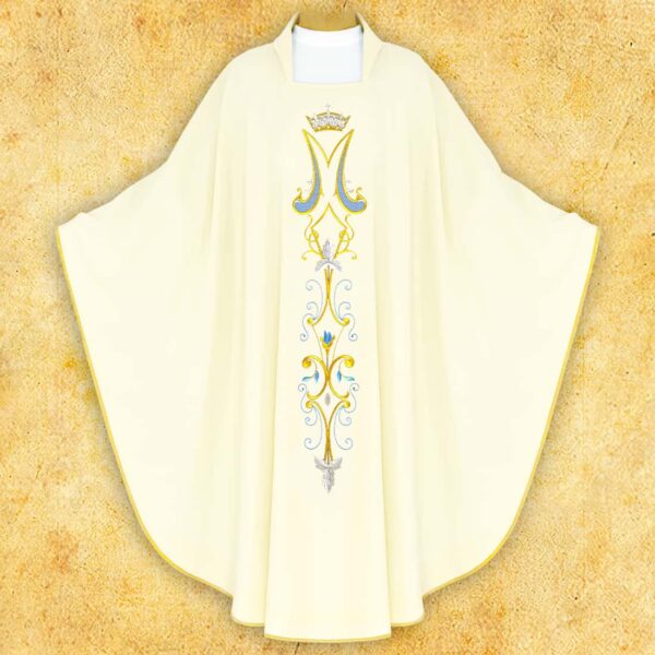 Ornat Haftowany "Maryjny"