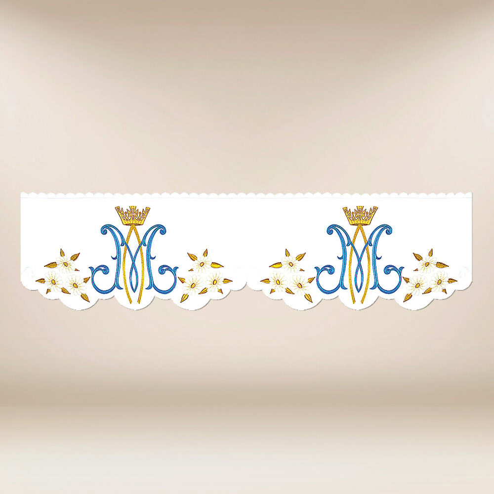 Koronka haftowana "Mater Dei"