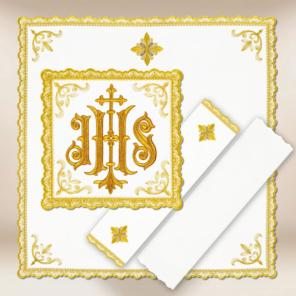 Bielizna kielichowa Gold IHS Bielizna kielichowa Gold IHS
