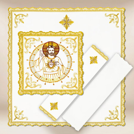Bielizna kielichowa Gold Jezus