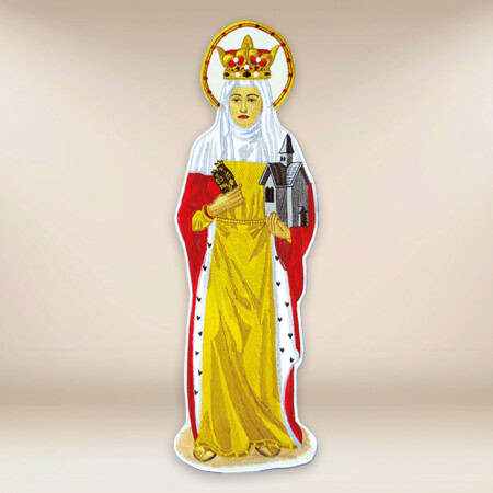 Aplikacja haftowana Św. Jadwiga
