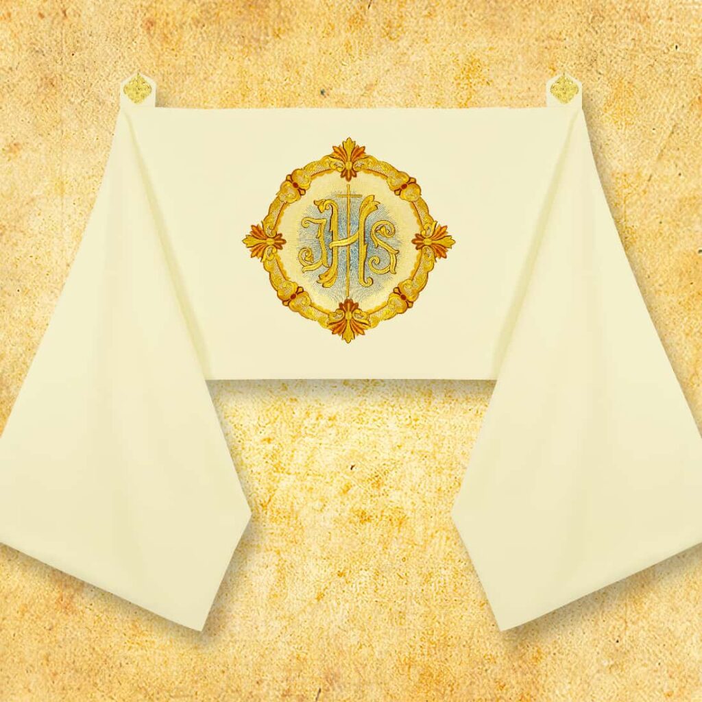 Welon haftowany naramienny z IHS