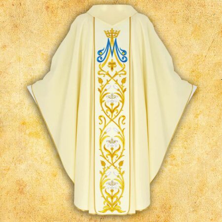 Ornat Z Pasem Haftowanym "Serce
 Maryi"