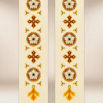 Stuła haftowana “Baranek Boży”