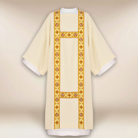 Dalmatyka liturgiczna haftowana klasyczna
