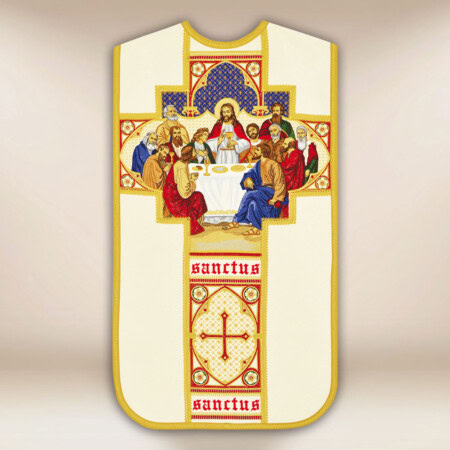 Ornat haftowany rzymski "Ostatnia Wieczerza"