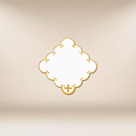 Serwetka haftowana "Złota seria - Kielich" 32x32