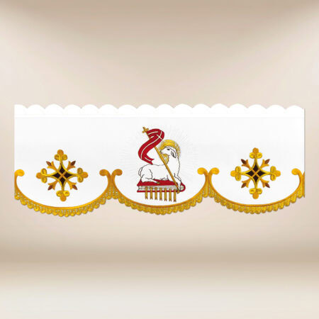 Koronka haftowana "Agnus Dei"