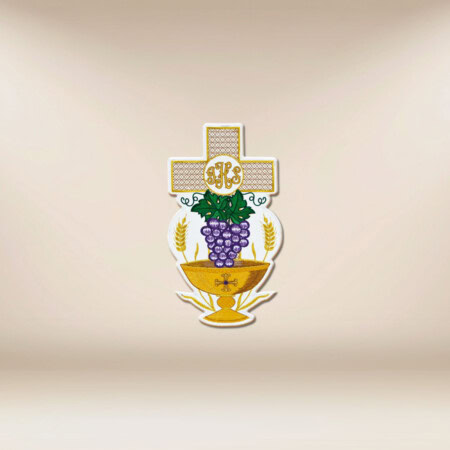 Aplikacja haftowana "Komunia"