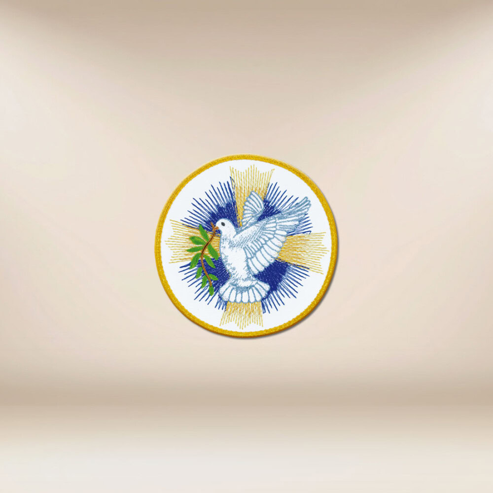 aplikacja haftowana Duch Święty