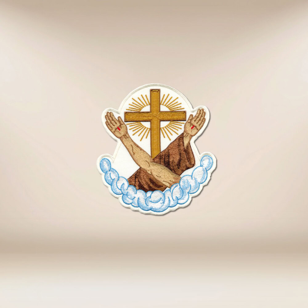 aplikacja haftowana Pokój i Dobro