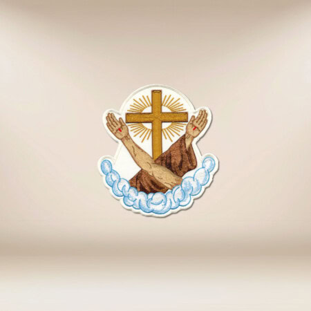 Aplikacja haftowana "Pokój I Dobro"