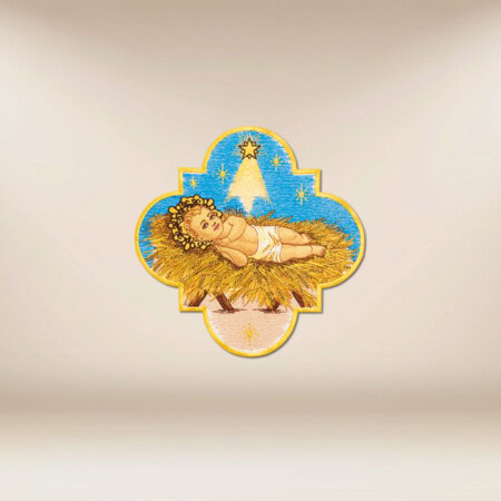 Aplikacja haftowana "Dzieciątko  Jezus"