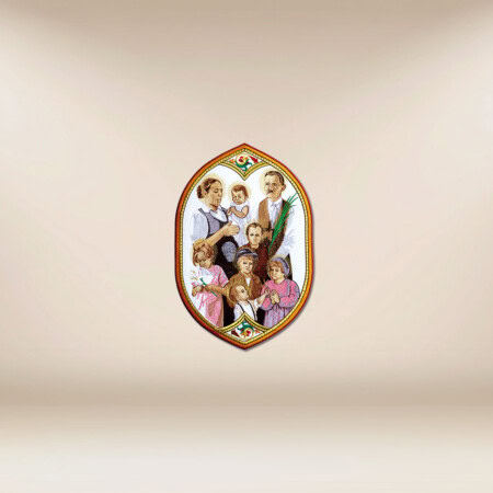 Aplikacja haftowana Rodzina Ulmów