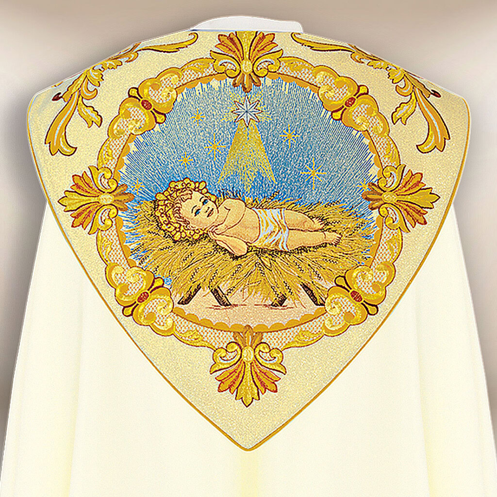 Haftowana kapa liturgiczna