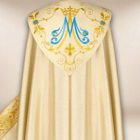 Kapa haftowana "La Madonna Del Rosario"