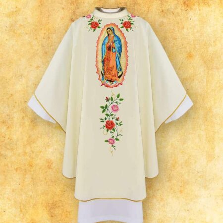 Ornat haftowany "Matka Boża z Guadalupe"