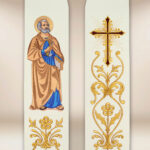 Stuła haftowana "Św. Piotr"