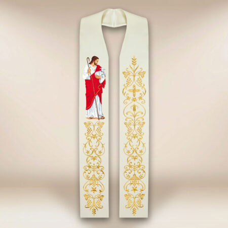 Stuła haftowana "Dobry Pasterz"