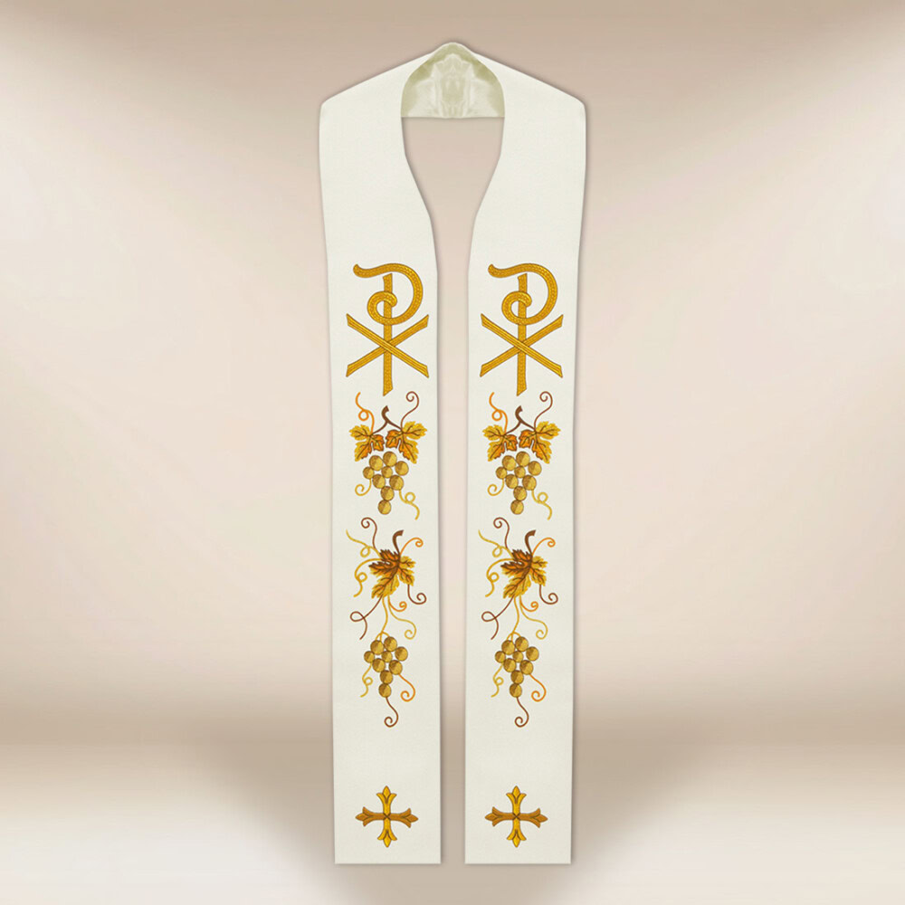 Stuła haftowana “PX”