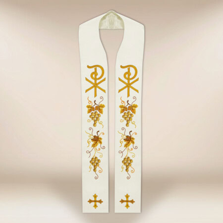 Stuła haftowana "PX"