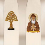 Stuła haftowana “Św. Charbel”