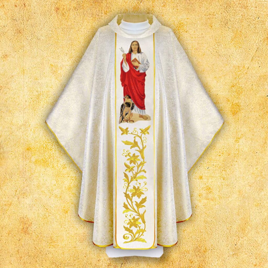 Ornat haftowany Św. Jan Apostoł