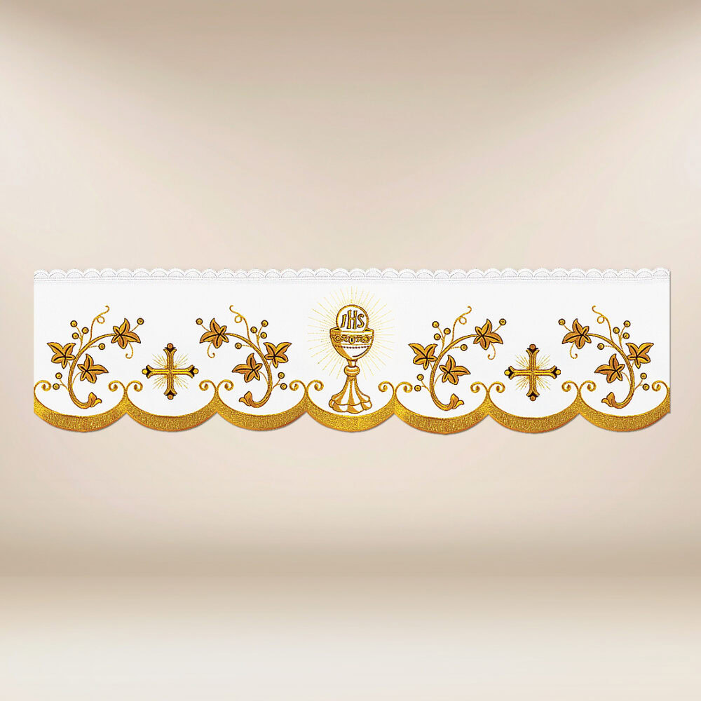 Koronka haftowana "Złota seria - Kielich"