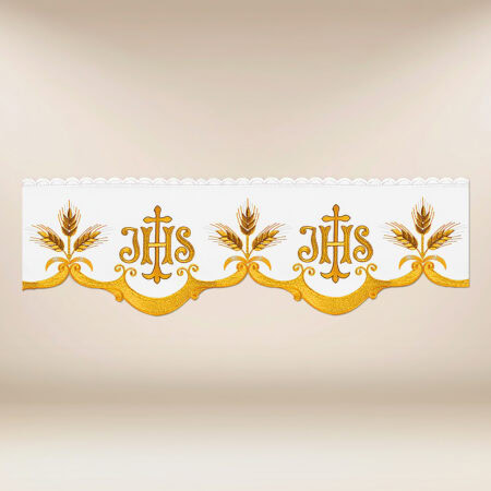 Koronka haftowana "Złota seria - IHS"