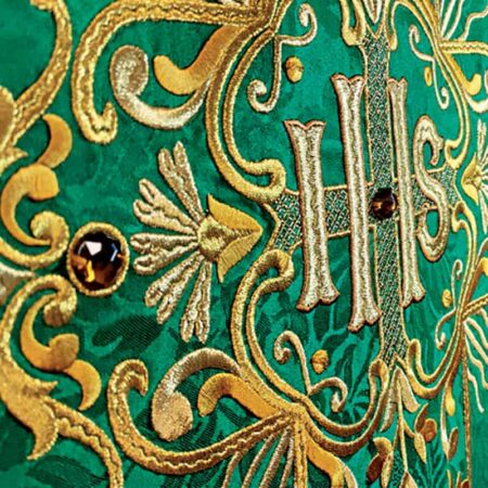 Ornat haftowany "Massimo-Verde"
