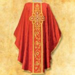 Ornat haftowany "Massimo-Rosso"