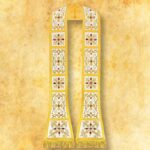 Dalmatyka haftowana "Massimo-Bianco"