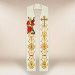 Stuła haftowana “Św. Marcin”