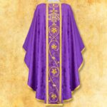 Ornat haftowany "Massimo-Viola"
