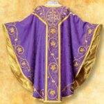 Ornat haftowany "Massimo-Viola"