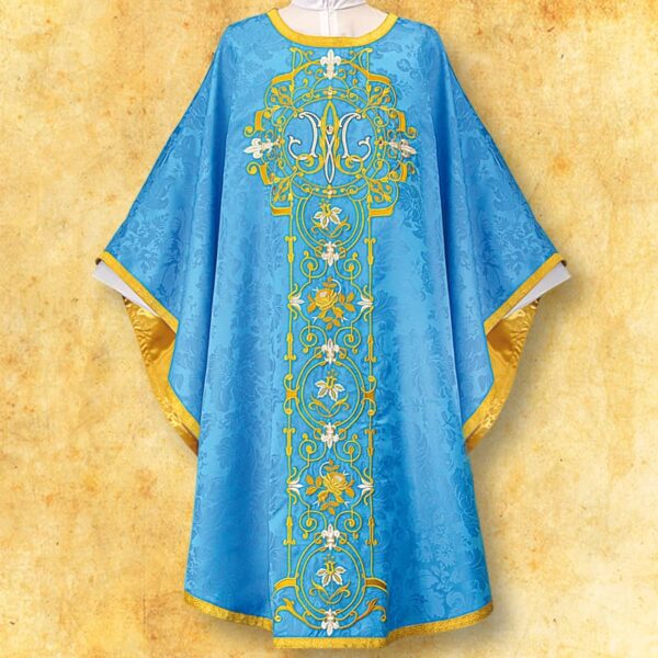 Ornat haftowany "Massimo-Blu"