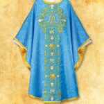 Ornat haftowany "Massimo-Blu"
