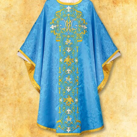 Ornat haftowany "Massimo-Blu"
