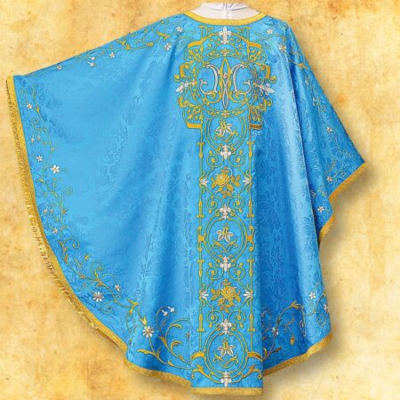 Ornat haftowany "Massimo-Blu"