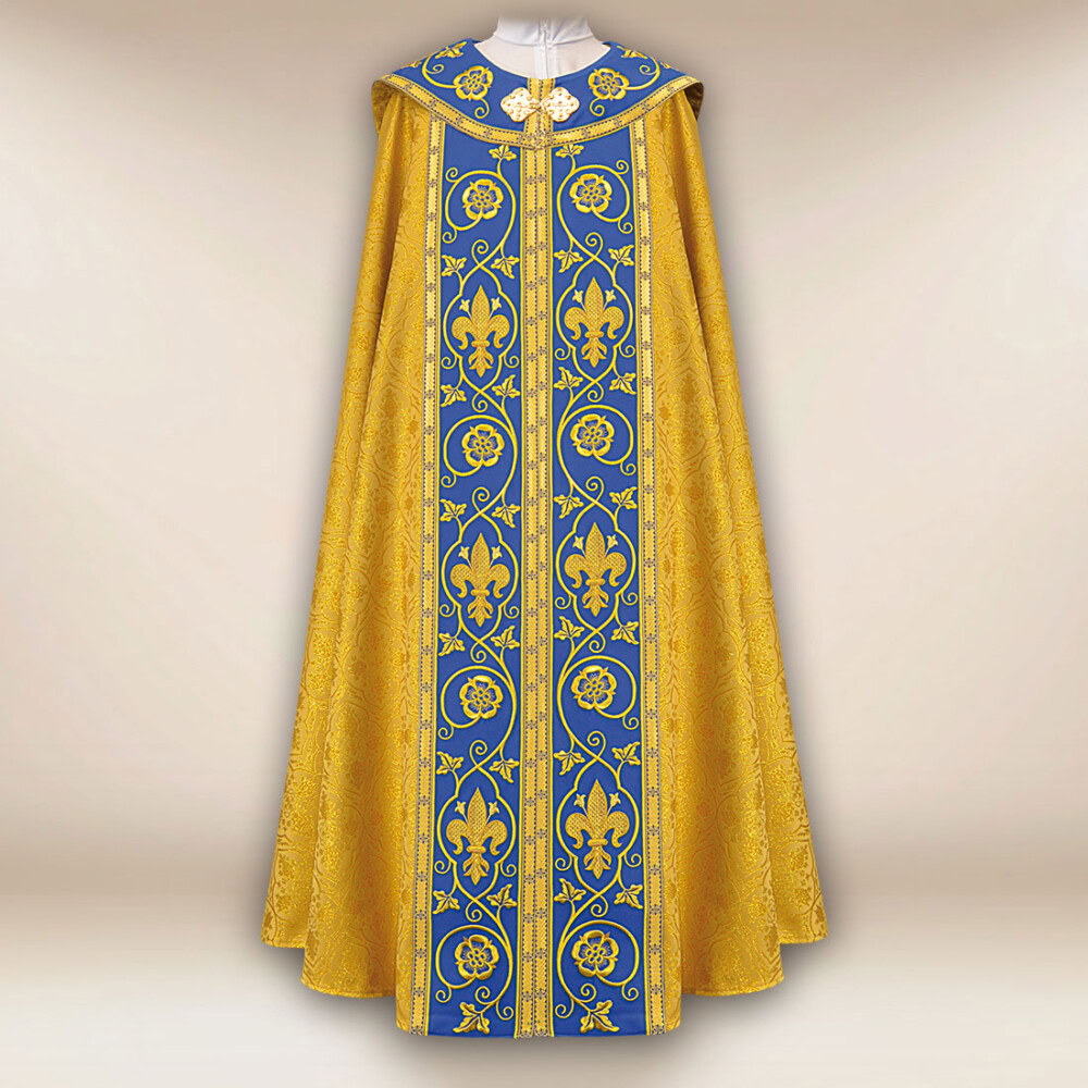 Kapa haftowana Muszle Św. Jakuba