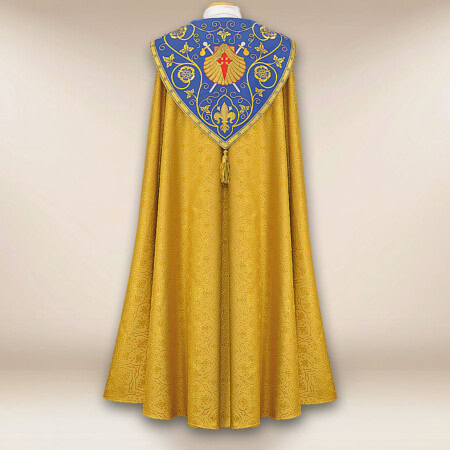 Kapa haftowana "Muszle Św. Jakuba"