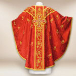 Ornat haftowany “Massimo-Rosso”