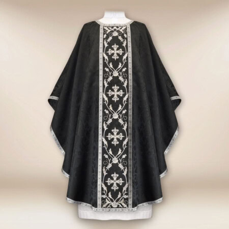 Ornat haftowany "Massimo-Nero"