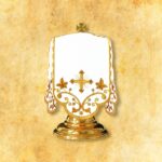 Koronka haftowana "Złota seria - Kielich"